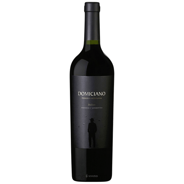Domiciano Reserva Nocturna Malbec Premium Red Wine - Mendoza, Argentina