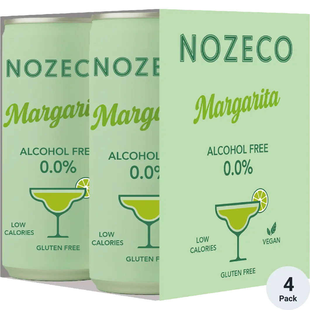NOZECO NON-ALCOHOLIC MARGARITA – 4 PACK