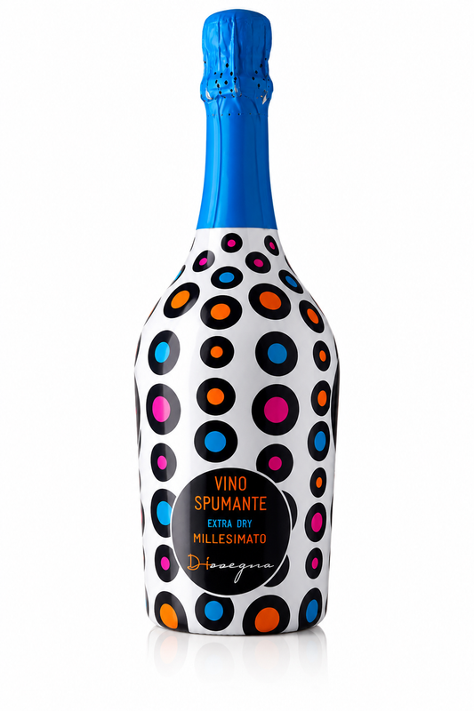 Dissegna Vino Spumante Extra Dry Millesimato – Italian Sparkling Wine (750ml)